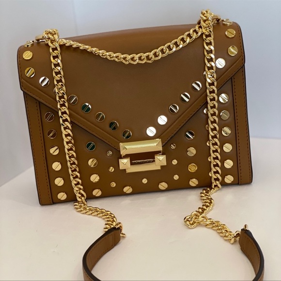 Michael Kors Whitney Large Shoulder Bag in Acorn. - Picture 15 of 15